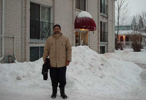 In front of my residence window