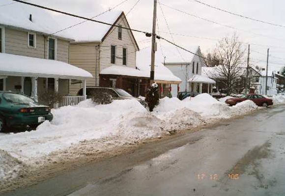 Opposite to my canadian residence