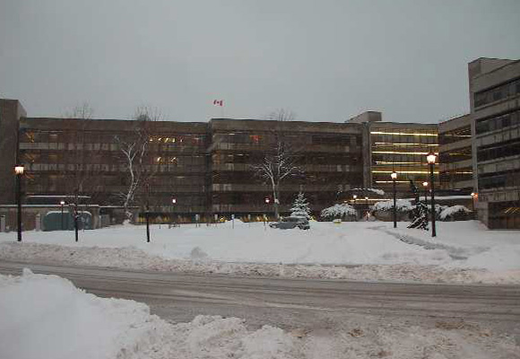 RMC in a winter evening