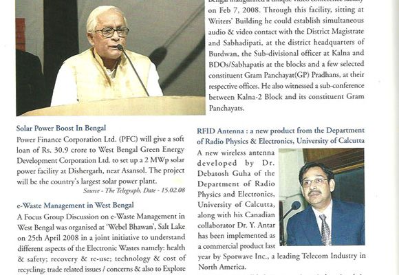 Touch Webel Newsletter Issue 7 Apr - Jun 2008