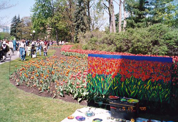 Real and painting tulip festival ottawa
